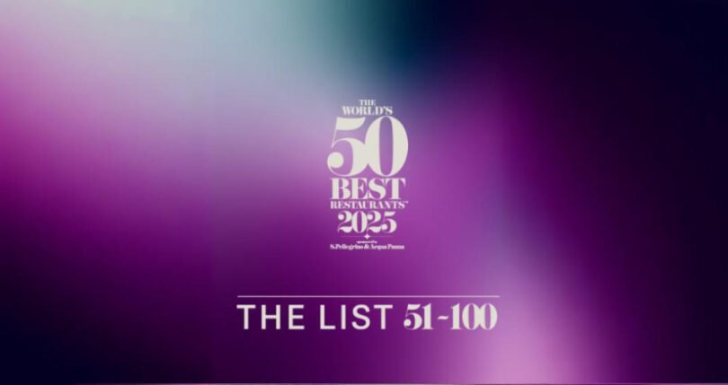 Selección internacional de chefs y restaurantes del ranking 51 al 100 en los 50 Best Restaurants 2025