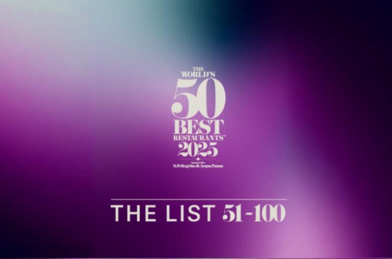 Selección internacional de chefs y restaurantes del ranking 51 al 100 en los 50 Best Restaurants 2025