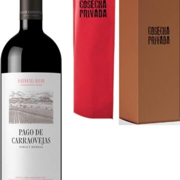 Botella Pago de Carraovejas Ribera del Duero con estuche regalo
