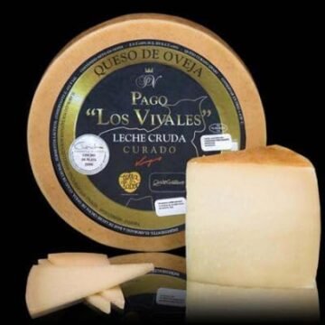 Queso Curado Puro de Oveja Pago Vivales